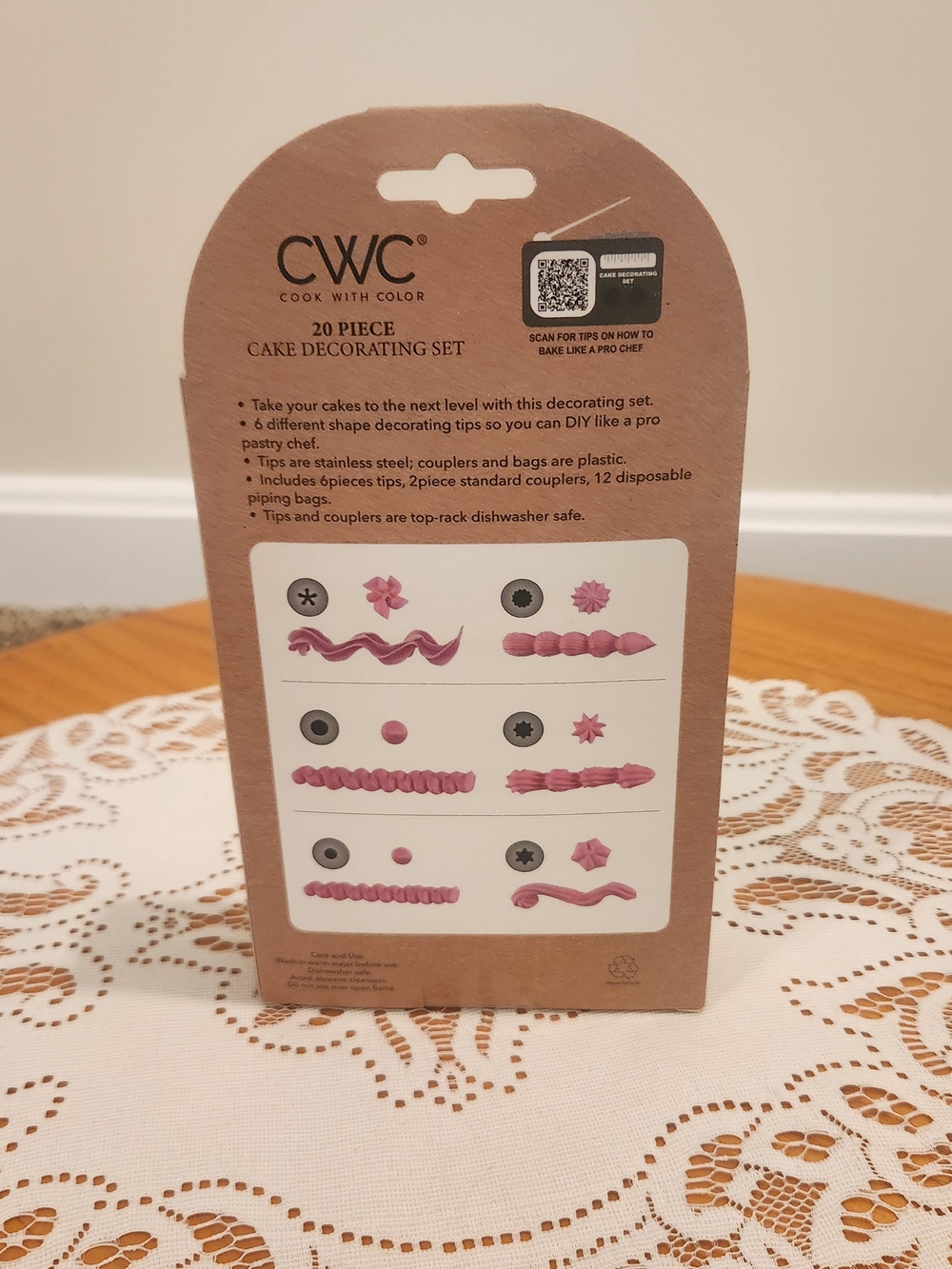 CWC 20 Piece Cake Decorating Set NEW IN PACKAGE - Picture 3 of 6
